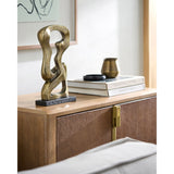 Neblina Sculpture, Antiqued Gold-Accessories-High Fashion Home