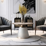 Nebular Coffee Table, Frost-Furniture - Accent Tables-High Fashion Home