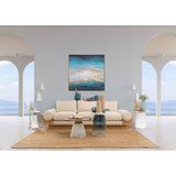 Nebular Coffee Table, Frost-Furniture - Accent Tables-High Fashion Home
