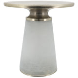 Nebular Side Table, Frost