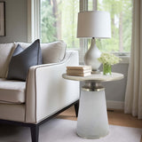 Nebular Side Table, Frost