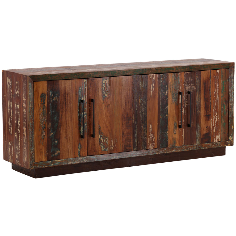 Neem Sideboard, Distressed Medium Brown