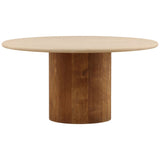 Neil Dining Table, Sand-Furniture - Dining-High Fashion Home