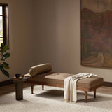 Nellan Accent Bench, Antwerp Cafe by Amber Lewis x Four Hands-Furniture - Benches-High Fashion Home