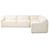 Nellie 3 Piece Sectional, Nomad Snow by Four Hands-Furniture - Sofas-High Fashion Home