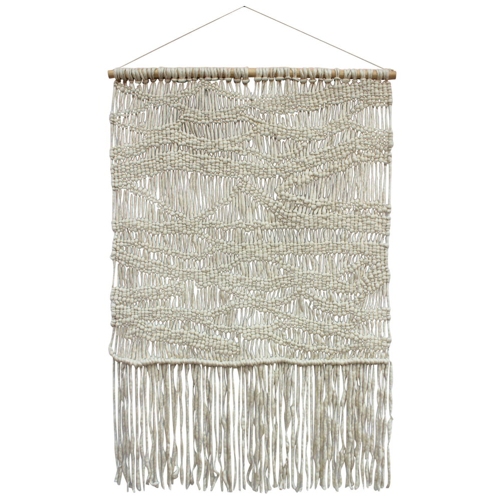 Nereus Wall Hanging, Ivory