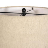Nerissa Floor Lamp, Glossy Black by Four Hands-Lighting-High Fashion Home