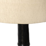 Nerissa Floor Lamp, Glossy Black by Four Hands-Lighting-High Fashion Home