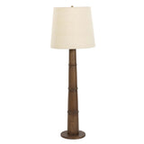 Nerissa Floor Lamp, Warm Brown Oak by Four Hands-Lighting-High Fashion Home
