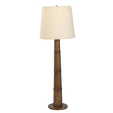 Nerissa Floor Lamp, Warm Brown Oak by Four Hands-Lighting-High Fashion Home