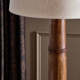 Nerissa Floor Lamp, Warm Brown Oak by Four Hands-Lighting-High Fashion Home