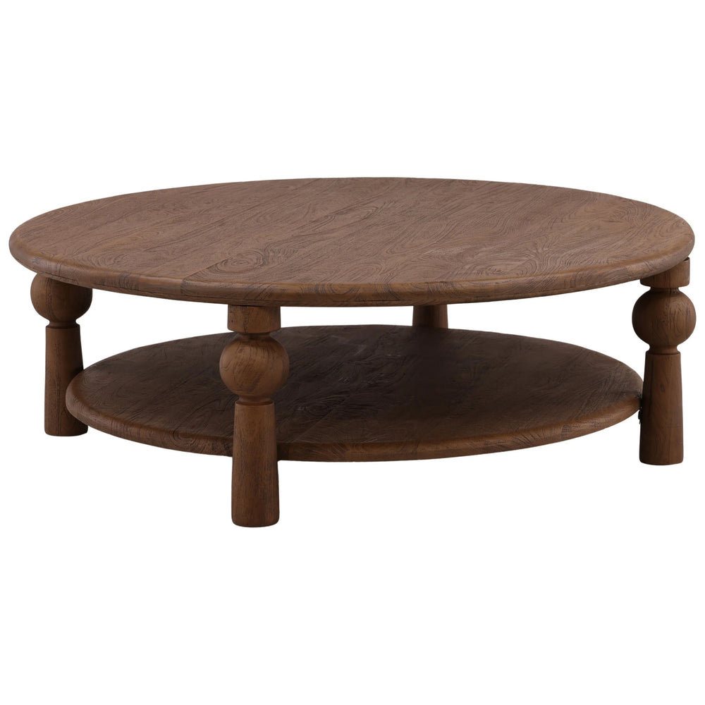 Nethan Coffee Table, Brown-Furniture - Accent Tables-High Fashion Home