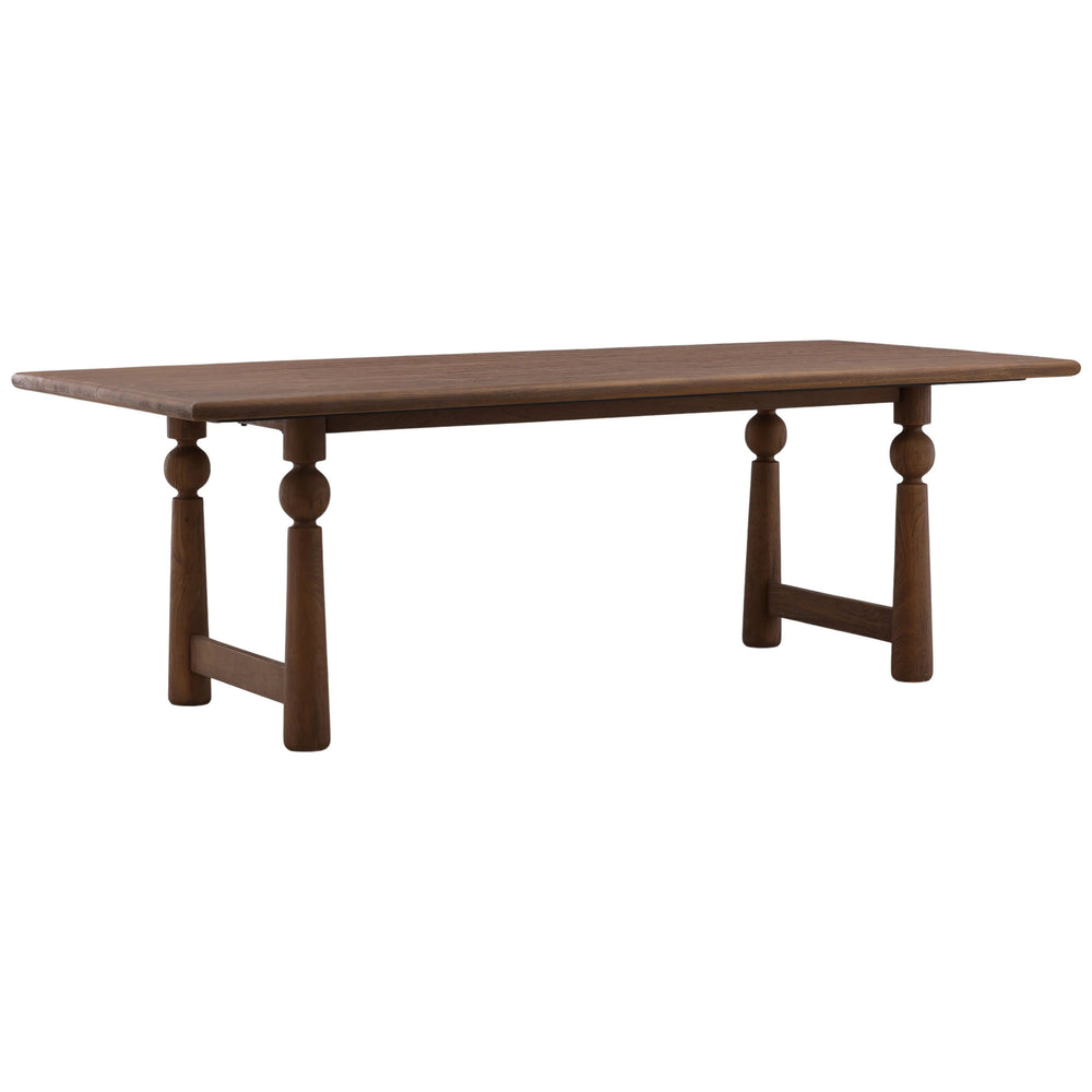 Nethan Dining Table, Brown-Furniture - Dining-High Fashion Home