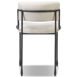 Nettie Dining Chair, Nomad Snow, Set of 2 by Four Hands-Furniture - Dining-High Fashion Home