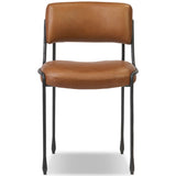 Nettie Leather Dining Chair, Sonoma Chestnut, Set of 2 by Four Hands-Furniture - Dining-High Fashion Home