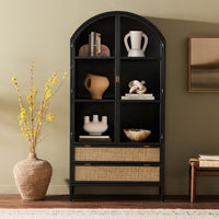 Neve Cabinet, Sandblasted Vintage Black