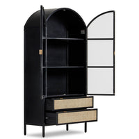 Neve Cabinet, Sandblasted Vintage Black