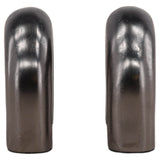 Nevra Bookends, Antique Black, Set of 2-Accessories-High Fashion Home