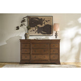 New Lou 12 Drawer Dresser, Cognac-Furniture - Bedroom-High Fashion Home