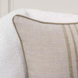Newport Pillow, Olive Green-Accessories-High Fashion Home