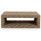 Neyla Coffee Table, Natural-Furniture - Accent Tables-High Fashion Home