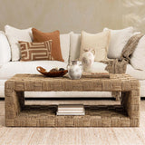 Neyla Coffee Table, Natural-Furniture - Accent Tables-High Fashion Home