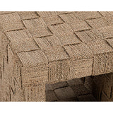 Neyla Square End Table, Natural-Furniture - Accent Tables-High Fashion Home