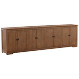 Nico 8 Door Sideboard, Brown-Furniture - Storage-High Fashion Home