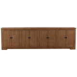 Nico 8 Door Sideboard, Brown-Furniture - Storage-High Fashion Home