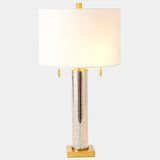 Nicola Table Lamp, Silver-Lighting-High Fashion Home