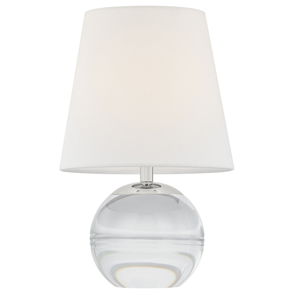 Nicole Table Lamp, Polished Nickel