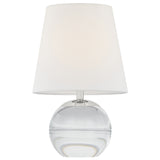 Nicole Table Lamp, Polished Nickel