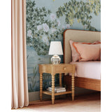 Nicole Table Lamp, Polished Nickel