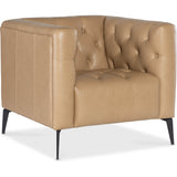 Nicolla Leather Chair, Texas Stone-Furniture - Chairs-High Fashion Home