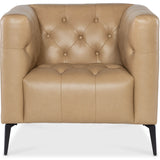 Nicolla Leather Chair, Texas Stone-Furniture - Chairs-High Fashion Home