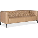 Nicolla Leather Sofa, Texas Stone-Furniture - Sofas-High Fashion Home