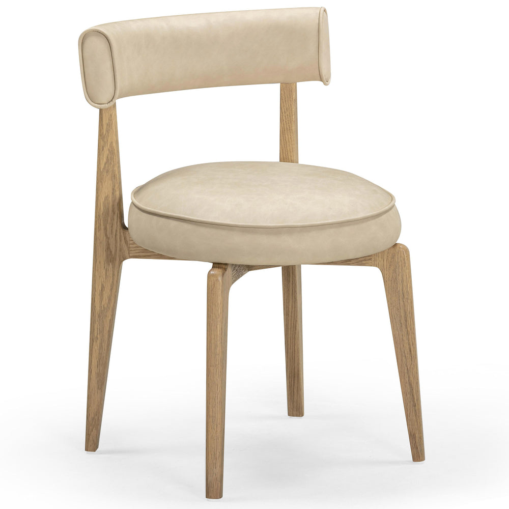 Nikita Dining Chair, Taupe, Set of 2-Furniture - Dining-High Fashion Home