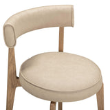 Nikita Dining Chair, Taupe, Set of 2-Furniture - Dining-High Fashion Home