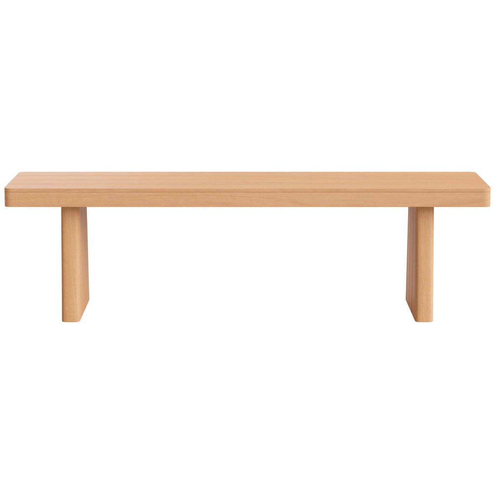 Nimone Bench, Natural-Furniture - Benches-High Fashion Home