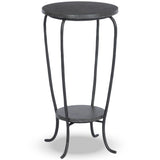 Nina End Table, Grey by Four Hands-Furniture - Accent Tables-High Fashion Home