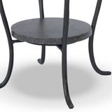 Nina End Table, Grey by Four Hands-Furniture - Accent Tables-High Fashion Home