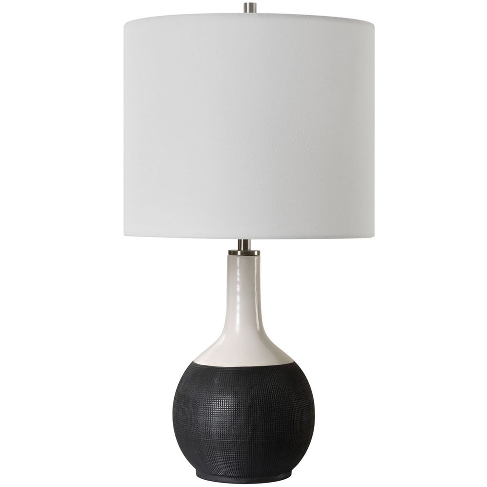 Nina Table Lamp, Matte Black – High Fashion Home