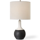 Nina Table Lamp, Matte Black-Lighting-High Fashion Home