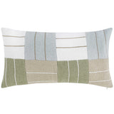 Niya Lumbar Pillow, Wheat Green Multi-Accessories-High Fashion Home