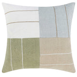 Niya Pillow, Wheat Green Multi-Accessories-High Fashion Home