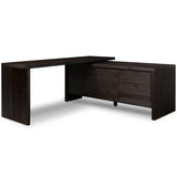 Noah Rotating Desk, Smoked Black by Four Hands