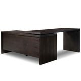 Noah Rotating Desk, Smoked Black by Four Hands