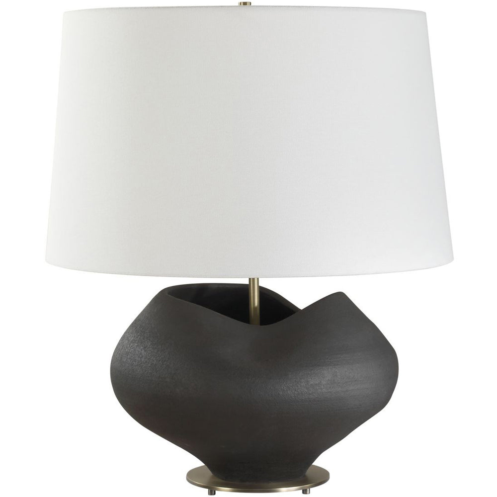 Nocturne Table Lamp, Aged Black-Lighting-High Fashion Home