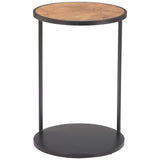 Nodo Side Table, Brown