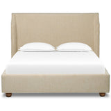 Noelia Bed, Laine Natural by Amber Lewis x Four Hands-Furniture - Bedroom-High Fashion Home